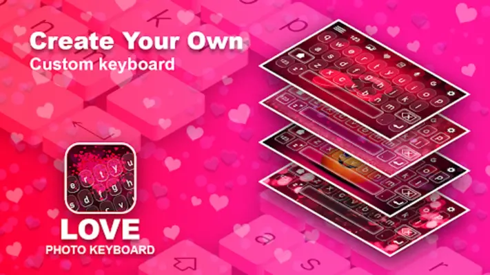 Love Photo Keyboard Theme 2023 android App screenshot 4